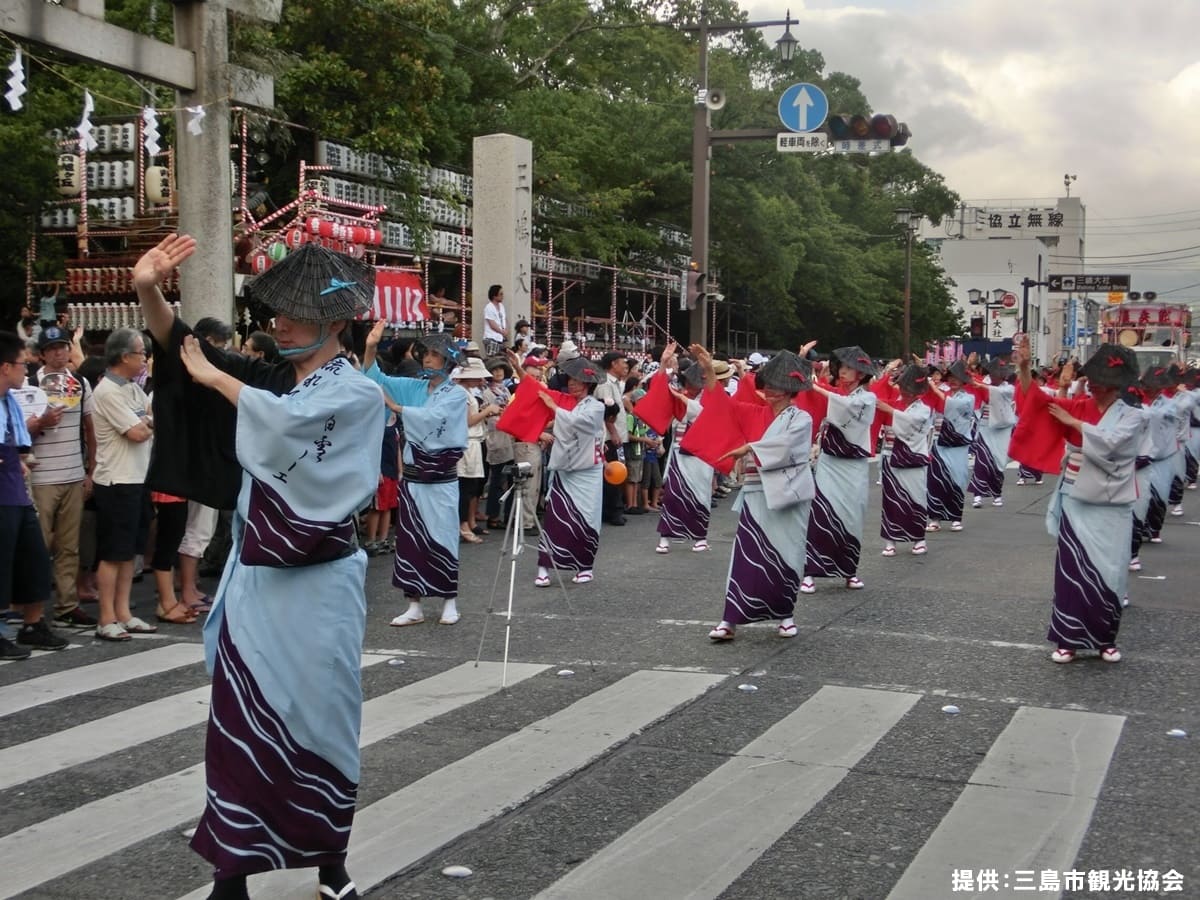 三嶋大祭り 農兵節パレード