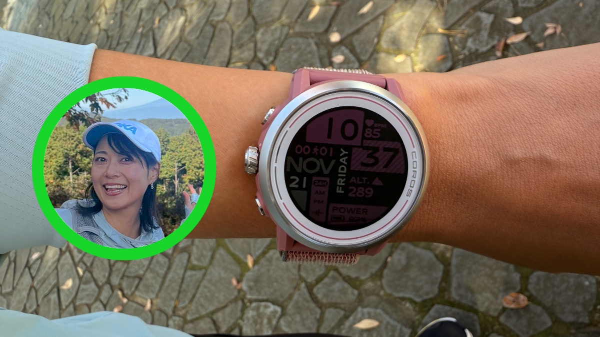 亮と優の静岡をゆる～く走りませんか？：2026年 伊豆市の紅葉狩りRUN！ 中村優さんのスポーツウォッチ COROS APEX 2 Pro