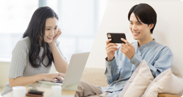 最大10Gbps超高速の光回線